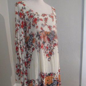 Free People large peasant dress